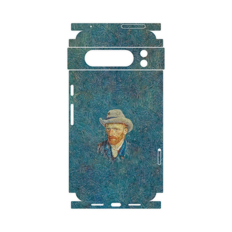 برچسب پوششی ماهوت مدل Self portrait with a gray felt hat-FullSkin مناسب برای گوشی موبایل گوگل Pixel 8 Pro
