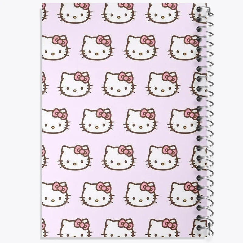 دفتر طراحی 50 برگ خندالو طرح هلو کیتی کد N1601
