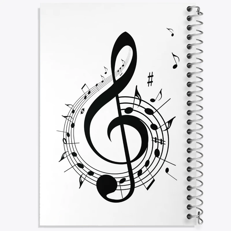 دفتر طراحی 50 برگ خندالو طرح کلید سل  کد 6018