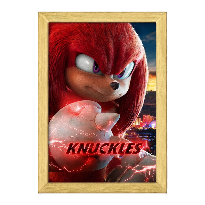 تابلو خندالو طرح سونیک (Sonic) کد F2235