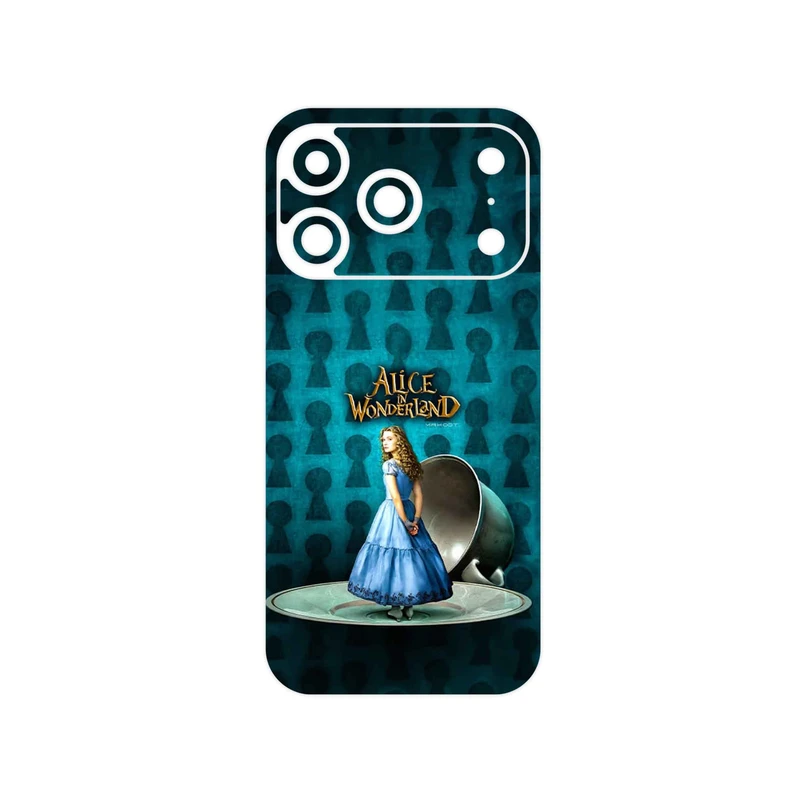 برچسب پوششی ماهوت مدل Alice in Wonderland مناسب برای گوشی موبایل اپل iPhone 17 Pro
