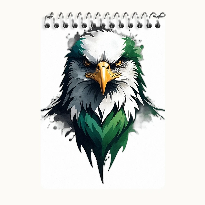 دفتر یادداشت 50 برگ خندالو طرح عقاب کد N5119