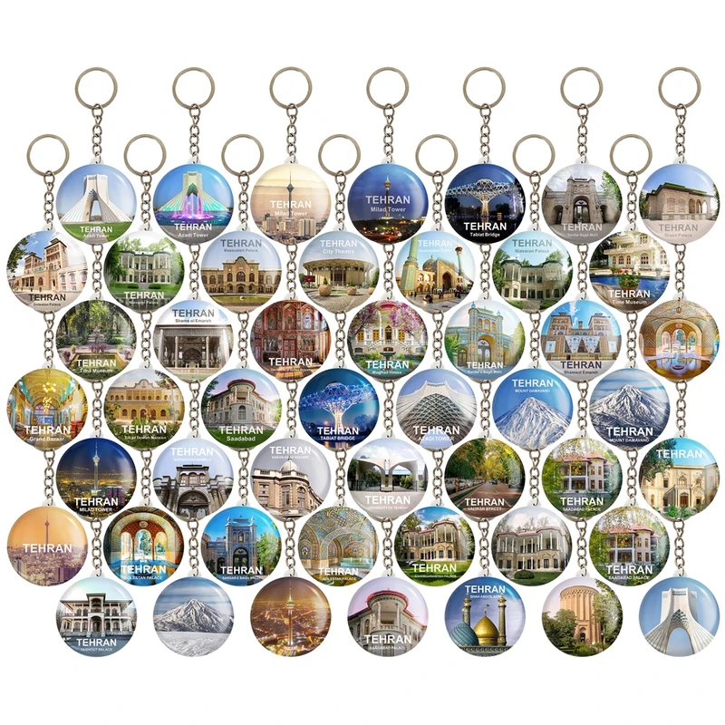 جاکلیدی خندالو مدل تهران (Tehran) کد 181 مجموعه 49 عددی