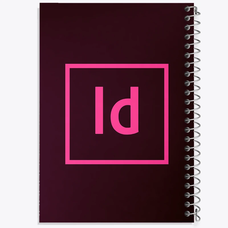 دفتر طراحی 50 برگ خندالو طرح ایندیزاین InDesign  کد 6200