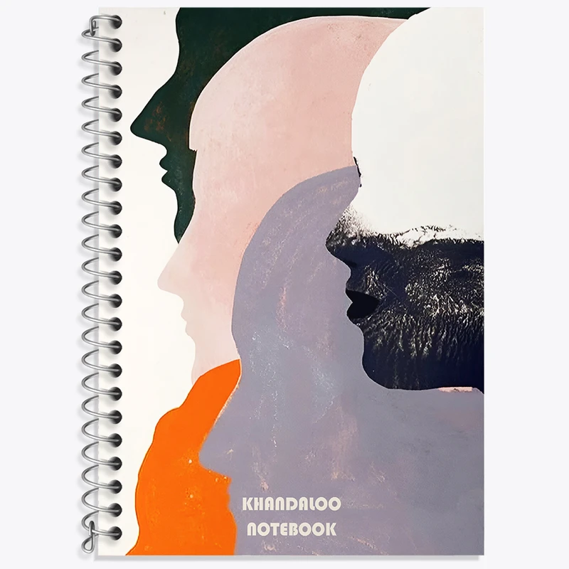 دفتر نت موسیقی 50 برگ خندالو طرح مدرن  کد N8634