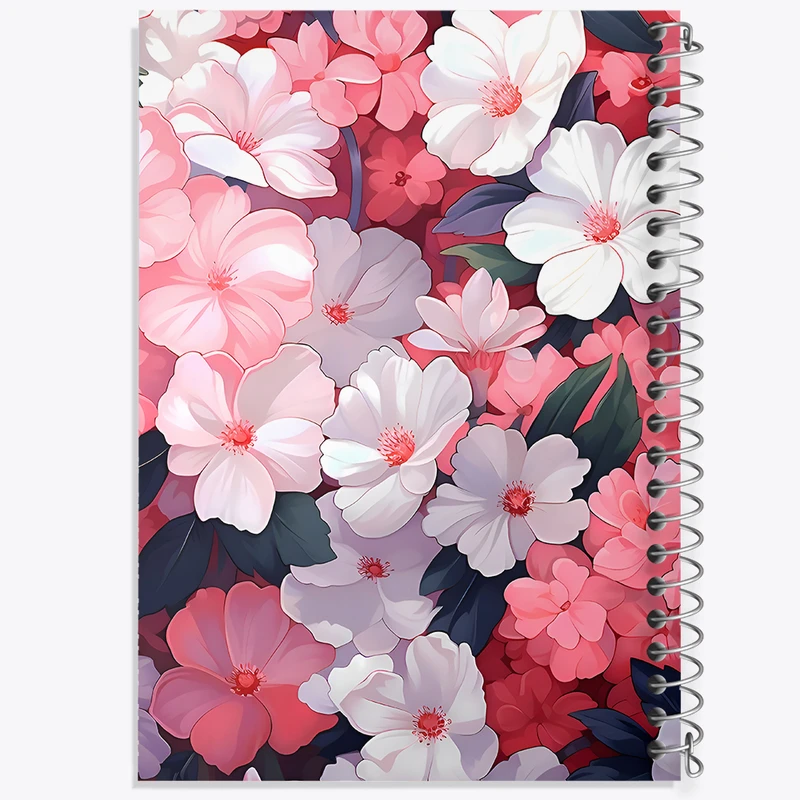 دفتر نقاشی 50 برگ خندالو طرح گل گلی کد F12850