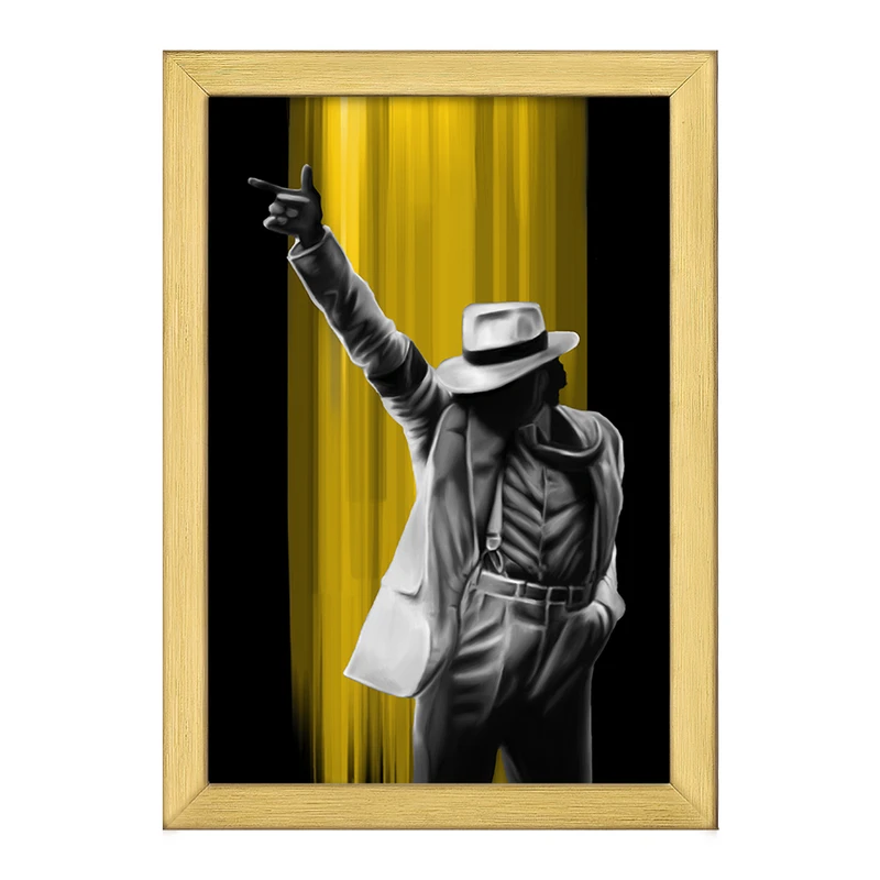 تابلو خندالو طرح مایکل جکسون (Michael Jackson) کد F768