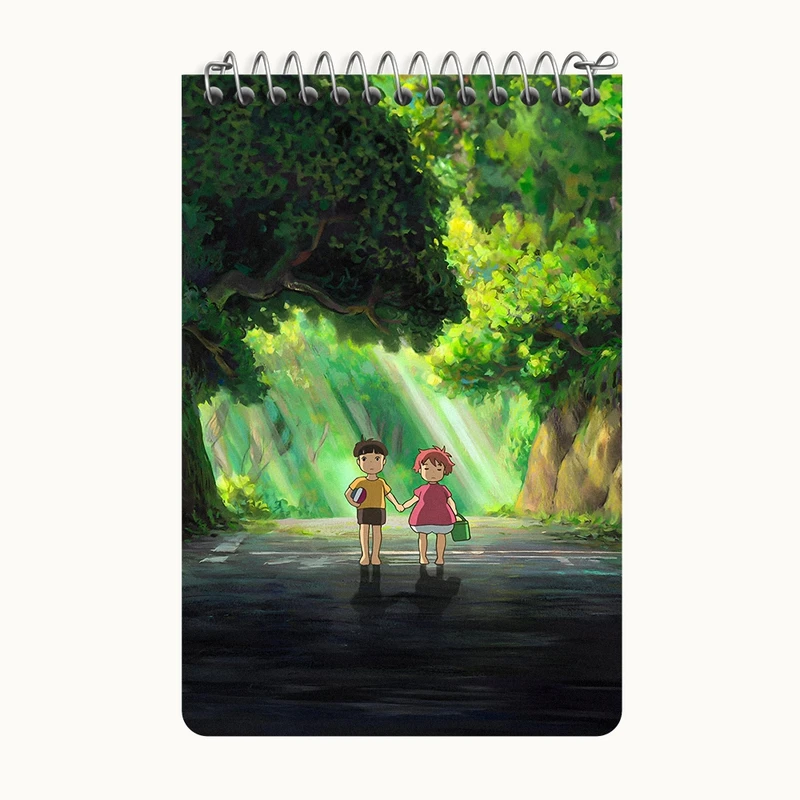 دفتر یادداشت 50 برگ خندالو طرح پونیو کد F10998