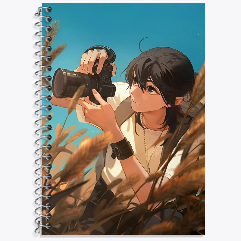 دفتر نت موسیقی 50 برگ خندالو طرح پسر عکاس کد F4188