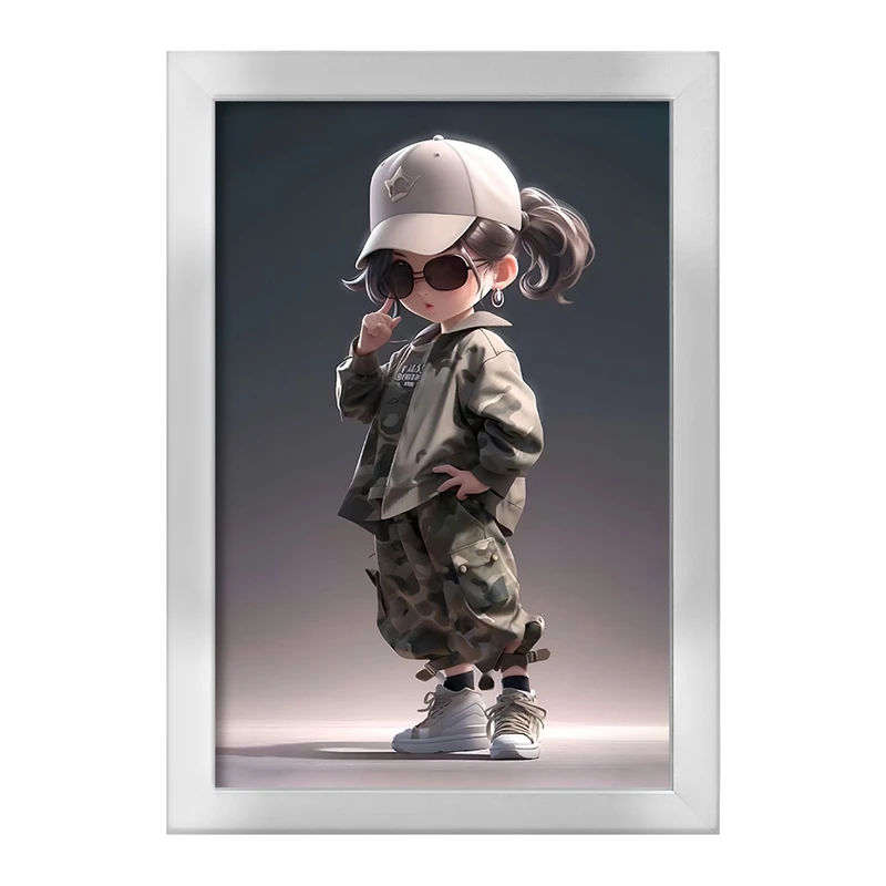 تابلو خندالو طرح دخترانه کد F4039