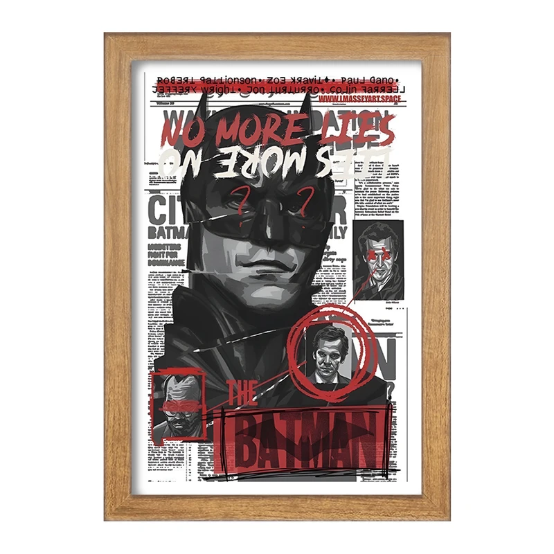 تابلو خندالو طرح بتمن (Batman) کد F13501