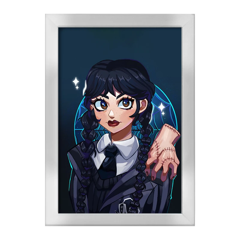 تابلو خندالو طرح ونزدی (Wednesday) کد F2469