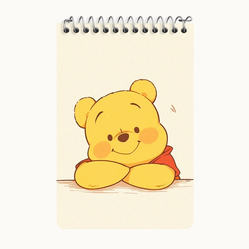 دفتر یادداشت 50 برگ خندالو طرح خرس پو کد F8361