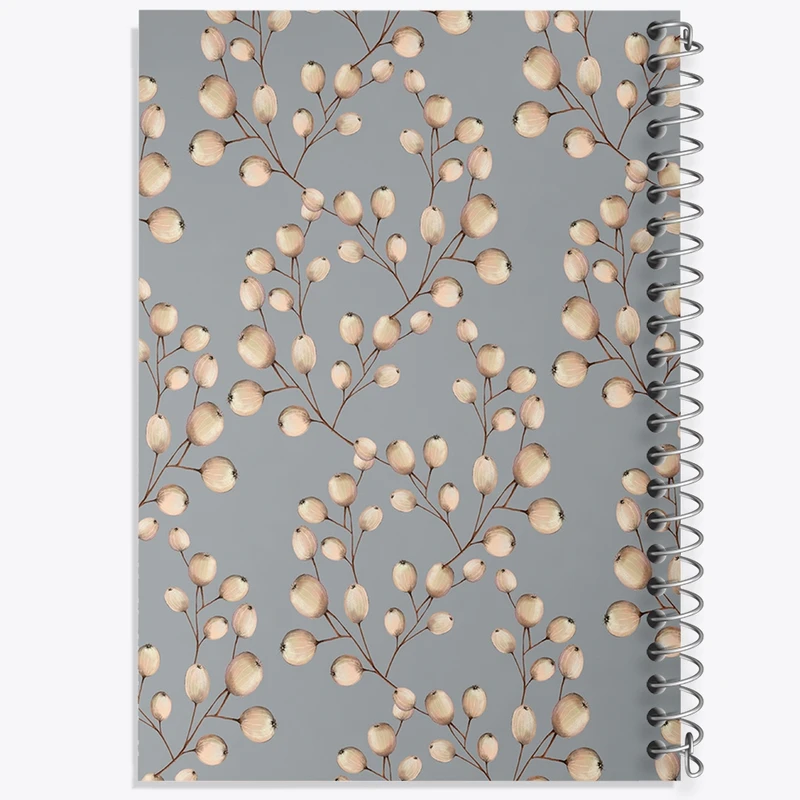 دفتر طراحی 50 برگ خندالو طرح گل گلی کد N728