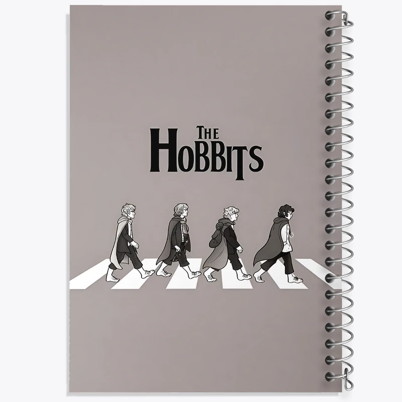 دفتر لیست خرید 50 برگ خندالو طرح هابیت (The Hobbit) کد F4468