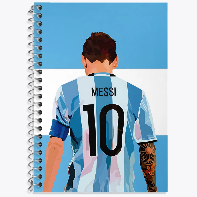 دفتر نت موسیقی 50 برگ خندالو طرح لیونل مسی کد N8260