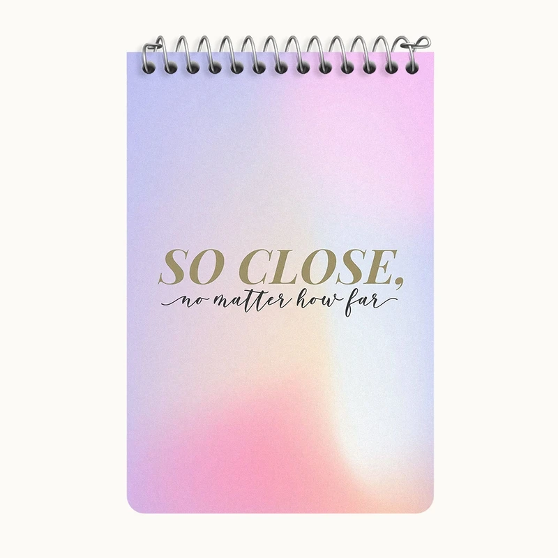 دفتر یادداشت 50 برگ خندالو طرح انگیزشی کد F11482