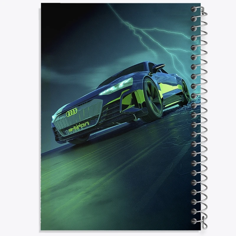 دفتر طراحی 50 برگ خندالو طرح ماشین اسپرت کد F1016