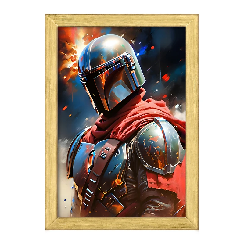 تابلو خندالو طرح جنگ ستارگان کد F9293