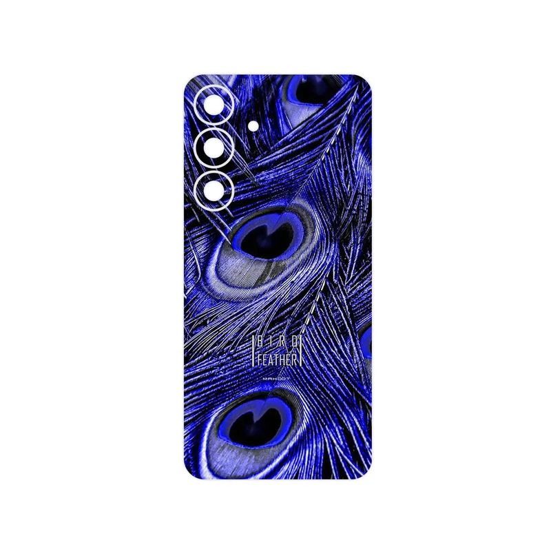 برچسب پوششی ماهوت مدل Purple Feather مناسب برای گوشی موبایل سامسونگ Galaxy S25 FE