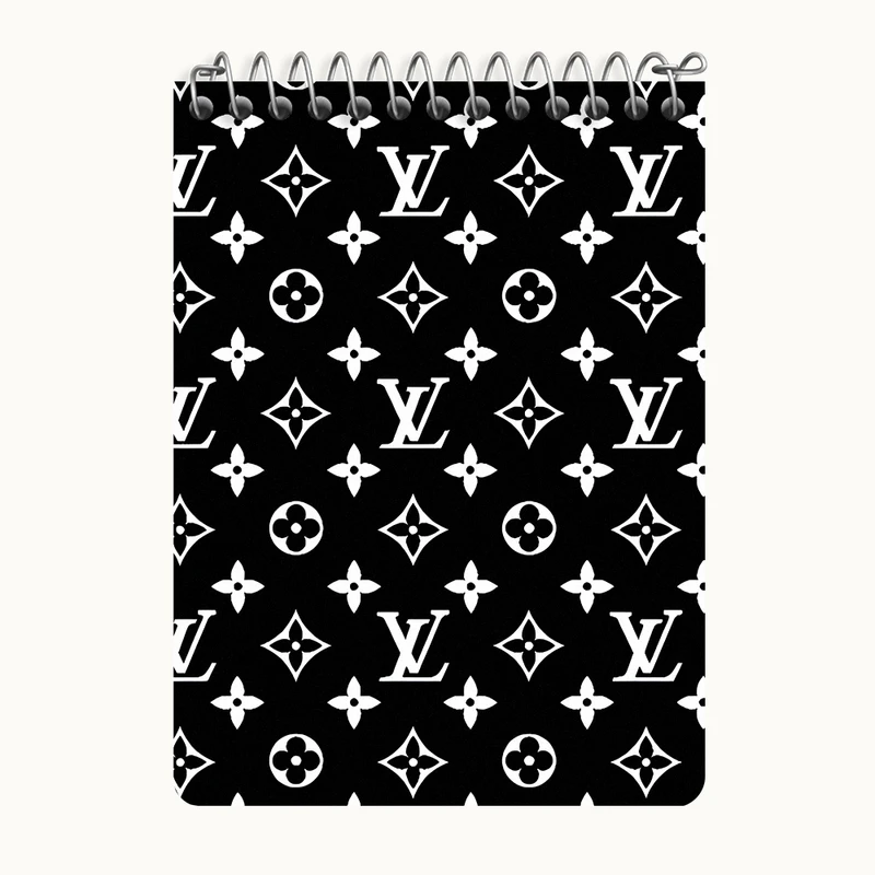 دفتر یادداشت 50 برگ خندالو طرح لویی ویتون (Louis Vuitton) کد N7141