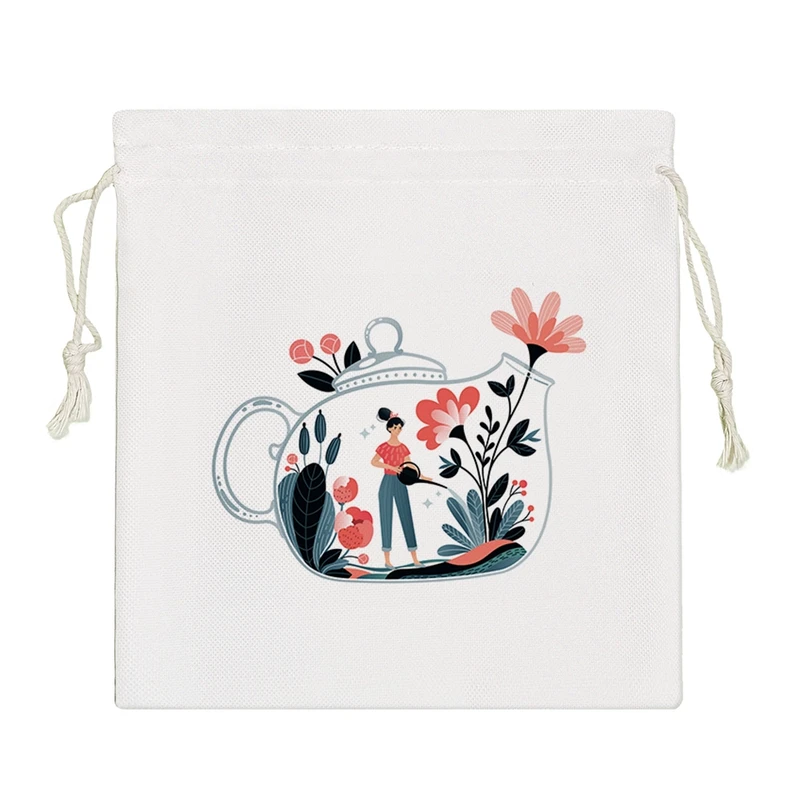 نظم دهنده خندالو مدل قوری گل قرمزی کد H1333-S