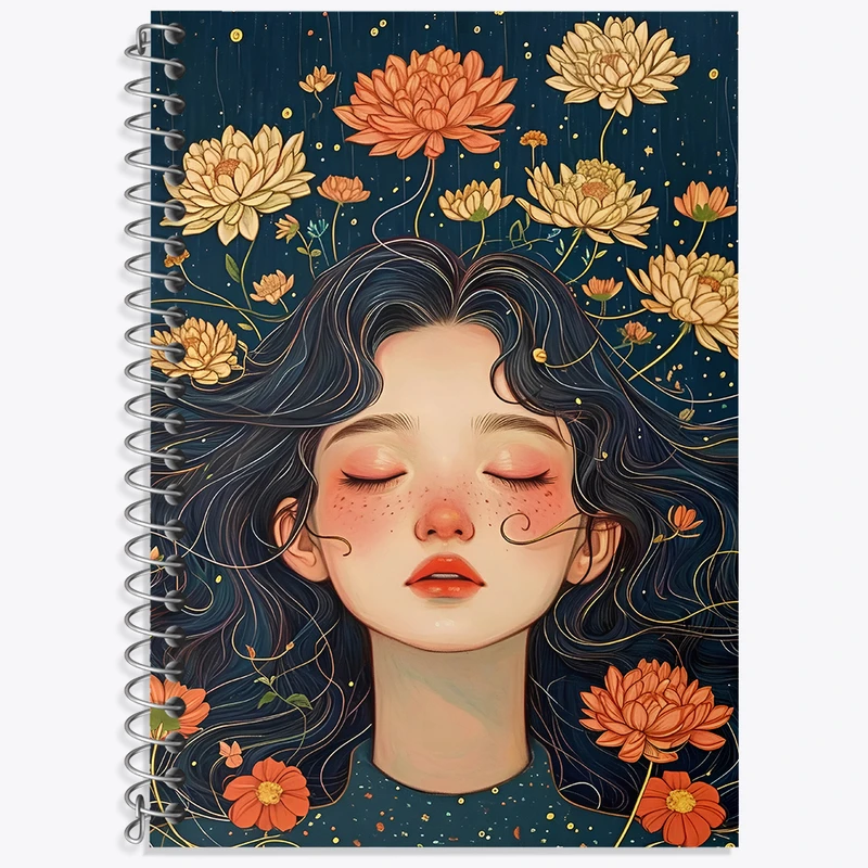 دفتر نت موسیقی 50 برگ خندالو طرح دخترانه کد F3276