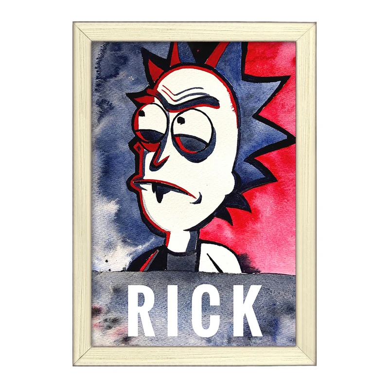 تابلو خندالو طرح ریک (Rick) کد F11450