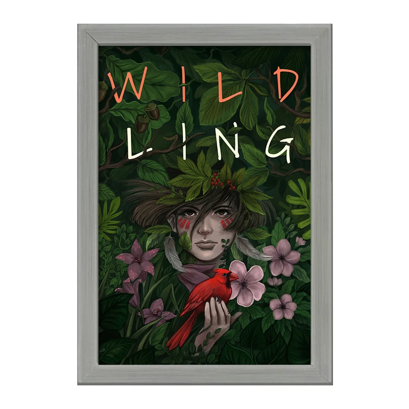 تابلو خندالو طرح Wild ling کد F687