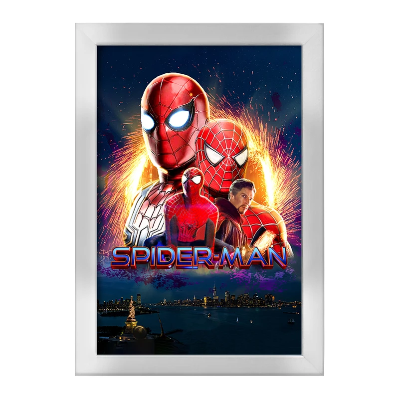 تابلو خندالو طرح مرد عنکبوتی (Spider Man) کد F2101