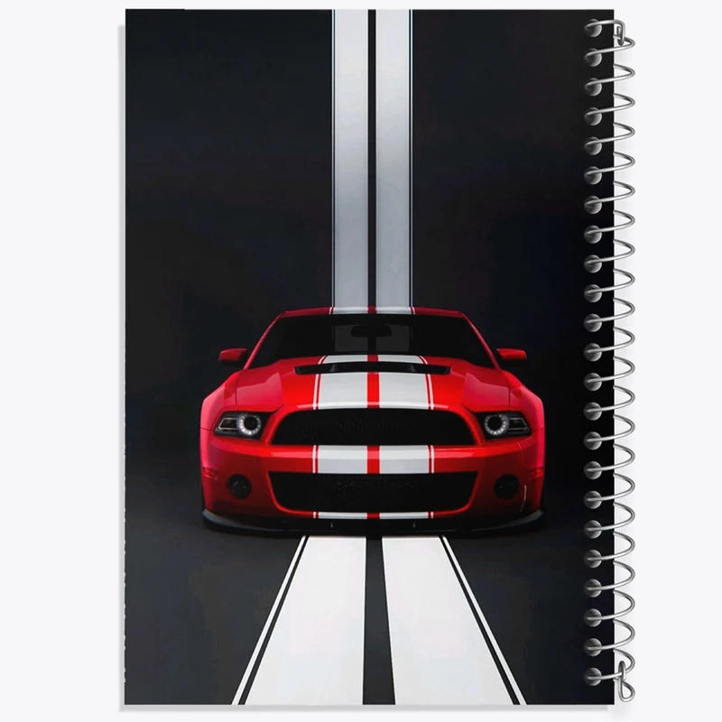 دفتر طراحی 50 برگ خندالو طرح ماشین اسپرت کد F2927