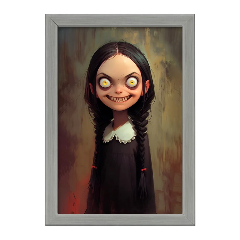 تابلو خندالو طرح ونزدی (wednesday) کد F9649