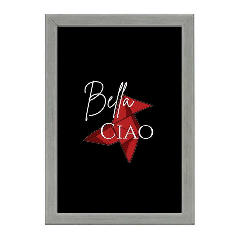 تابلو خندالو طرح Bella Ciao کد F4809