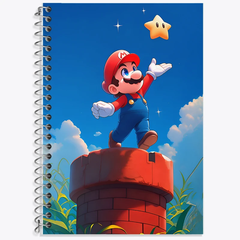 دفتر نت موسیقی 50 برگ خندالو طرح سوپر ماریو کد F12846