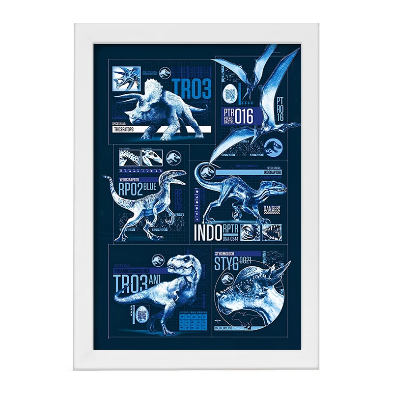 تابلو خندالو طرح دایناسور (Dino) کد F13767