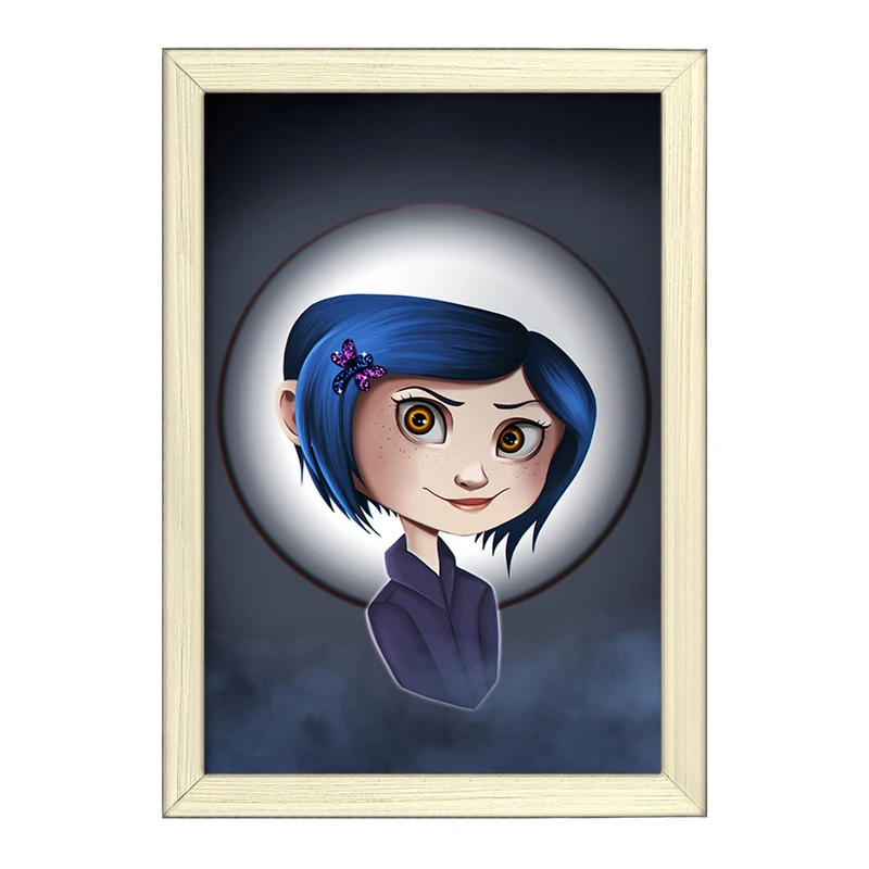 تابلو خندالو طرح کورالاین Coraline  کد 20777