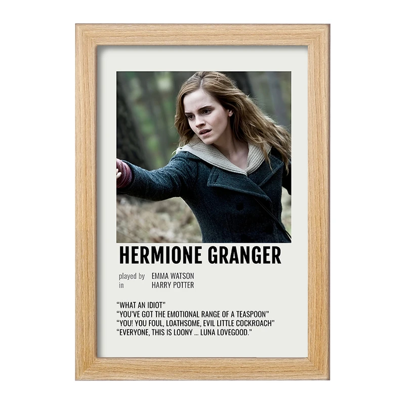 تابلو خندالو طرح هرماینی گرنجر (Hermione Granger) کد F13404