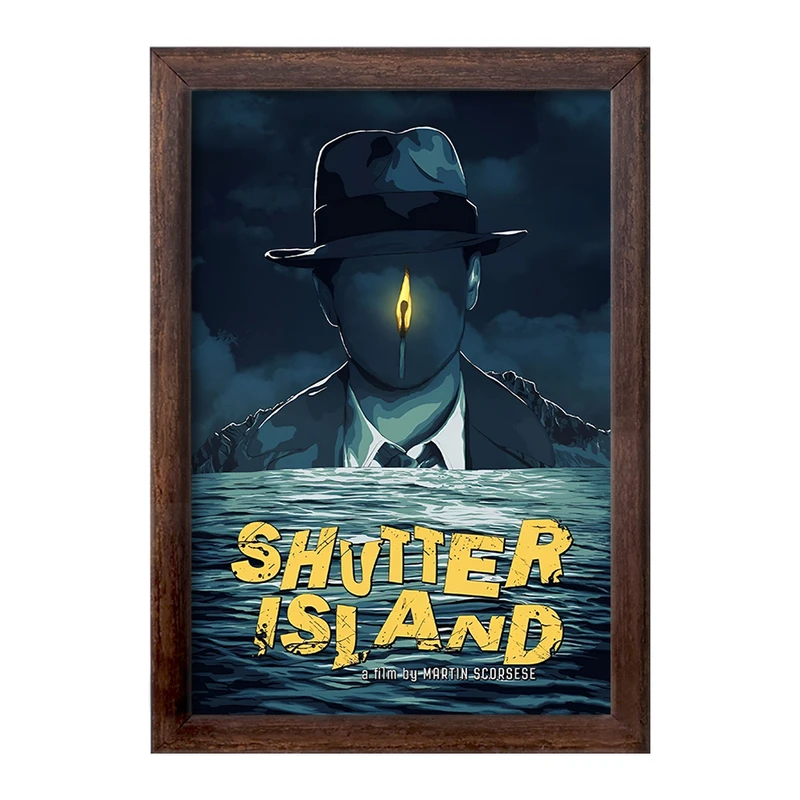 تابلو خندالو طرح جزیره شاتر (Shutter Island) کد F10173