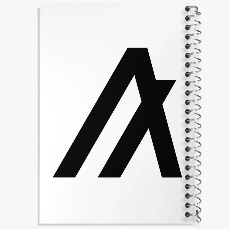 دفتر طراحی 50 برگ خندالو طرح ارز دیجیتال الگورند  کد 4058