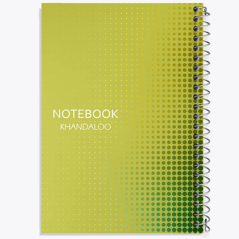 دفتر طراحی 50 برگ خندالو طرح مدرن کد N115