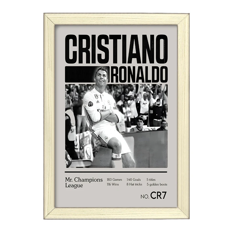 تابلو خندالو طرح کریستیانو رونالدو کد F13477