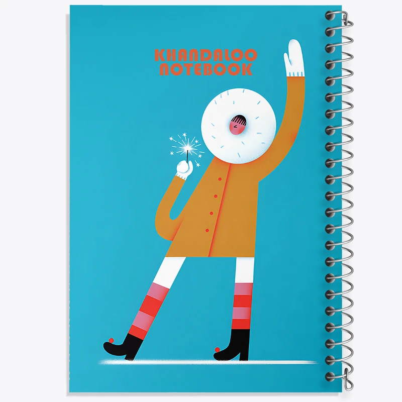 دفتر مشق 50 برگ خندالو طرح اسکیمو کد N6143