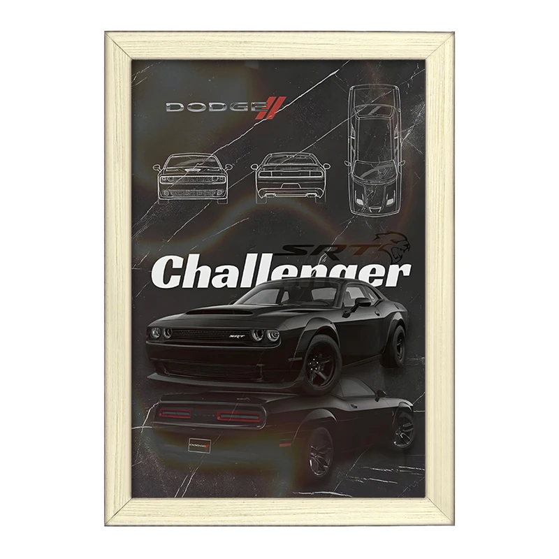 تابلو خندالو طرح ماشین اسپرت کد F10373