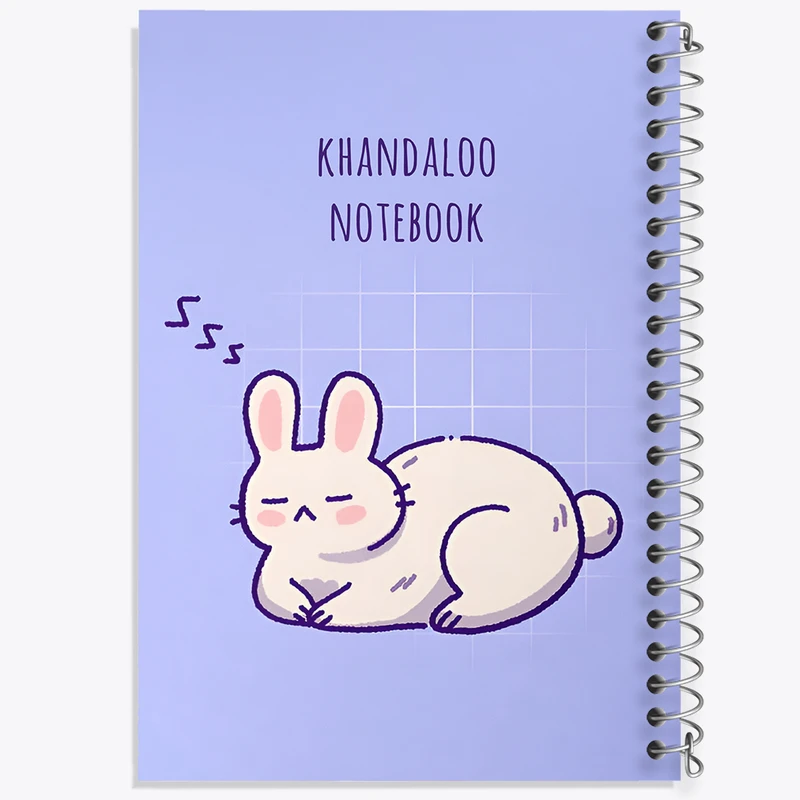 دفتر نقاشی 50 برگ خندالو طرح خرگوش خوابالو کد N8140