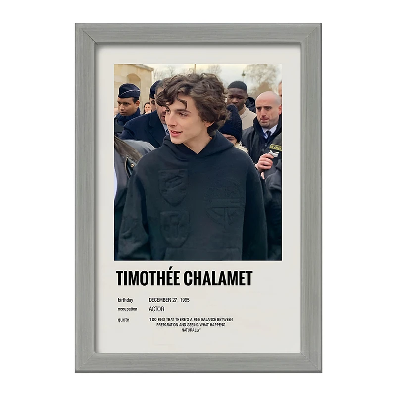 تابلو خندالو طرح تیموتی شالامی (Timothée Chalamet) کد F13144