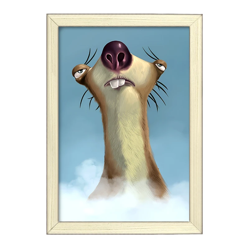 تابلو خندالو طرح سید عصر یخبندان کد F11029