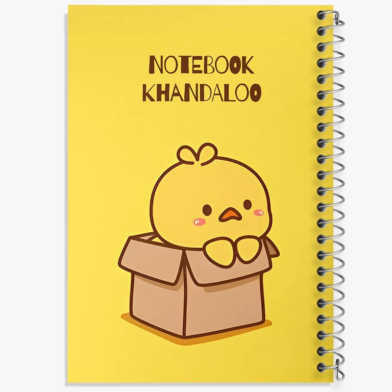 دفتر لیست خرید 50 برگ خندالو طرح جوجه بامزه کد N7200