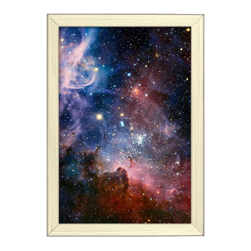 تابلو خندالو طرح کهکشان و سیاره ها کد 25362