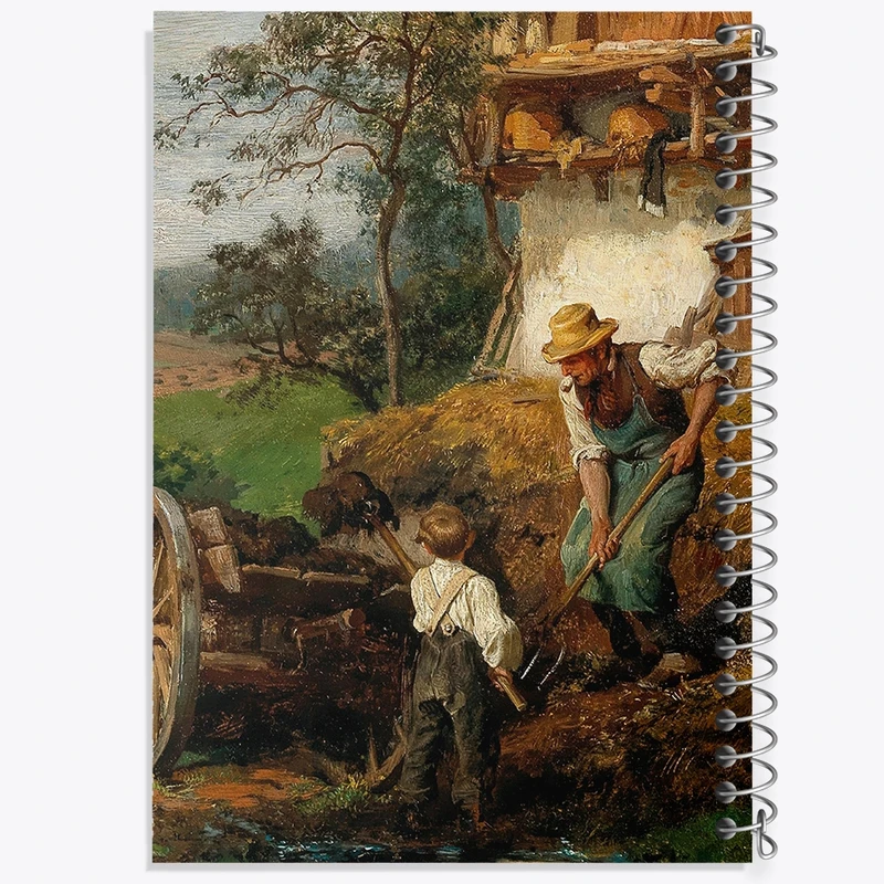 دفتر شطرنجی 50 برگ خندالو طرح نقاشی یاور کوچولو اثر فلیکس شلزینگر کد F12312