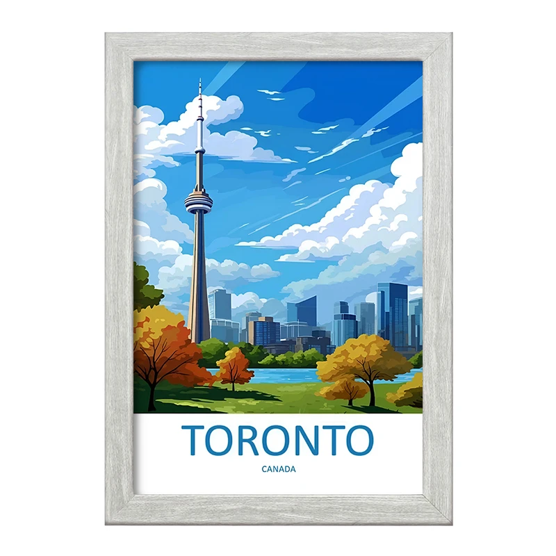 تابلو خندالو طرح تورنتو (Toronto) کد F6309